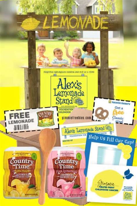 free fundraiser kit raise money with alex s lemonade stand