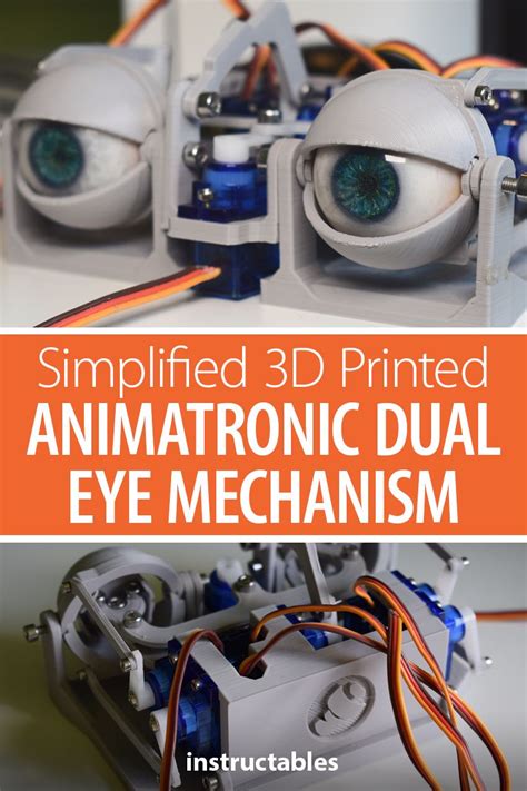How To Build A 3d Printed Animatronic Eye With Arduin