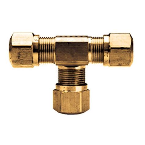 Brass 14 Tube Dot Air Brake Tee Fitting Kl Jack