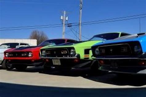 An Unusual Obsession Six Pack Of 71 Mustangs From The Kirt Fryer