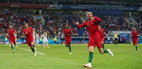 World Cup 2018 Spain Vs Portugal Squad Final Score Ronaldo Hat Trick