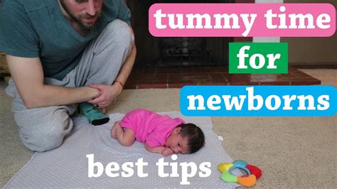 Tummy Time For Newborns And Babies Tips For New Parents 2019 Youtube