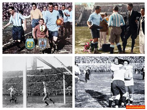 July 30 1930 Uruguay 🇺🇾 Beat Argentina 🇦🇷 4 2 To Win The The First