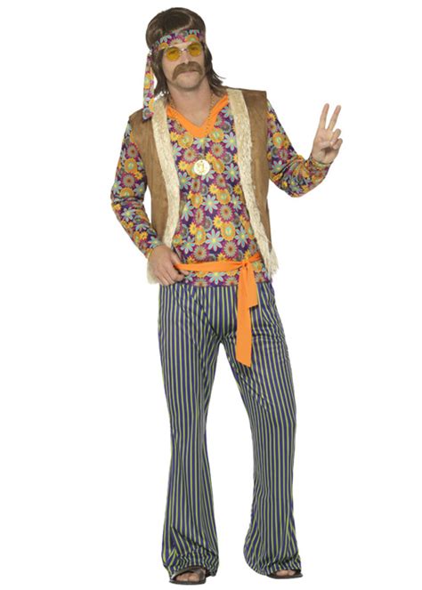 1960s Hippie Adult Costume Medium