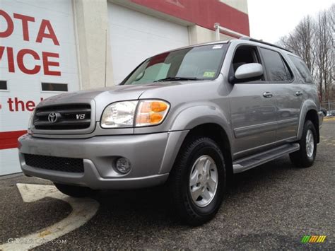 2004 Silver Sky Metallic Toyota Sequoia Sr5 4x4 76499921 Gtcarlot