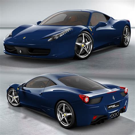 Ferrari 458 Italia Blue 6 Speedlux
