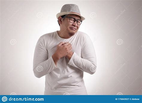 Young Man Regret Apologize Gesture Stock Image Image Of Guilty
