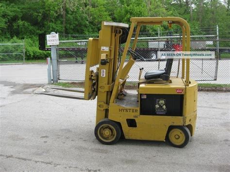 Hyster E30xl Electric Forklift