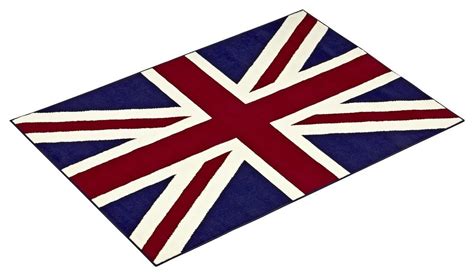 Teppiche sind neben einer gemütlichen couch oder einem behaglichen bett, ästhetischen möbeln und dekorativen bildern aus einem wohnlichen zimmer nicht. Trend Teppich 80x120 cm Union Jack England Flagge CM-2 ...