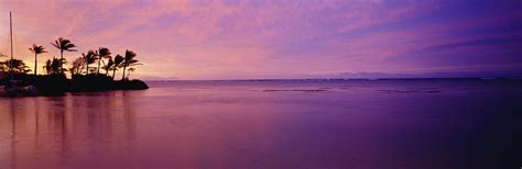 Pink Sunset Over The Ocean By David Cornwellfirst Light