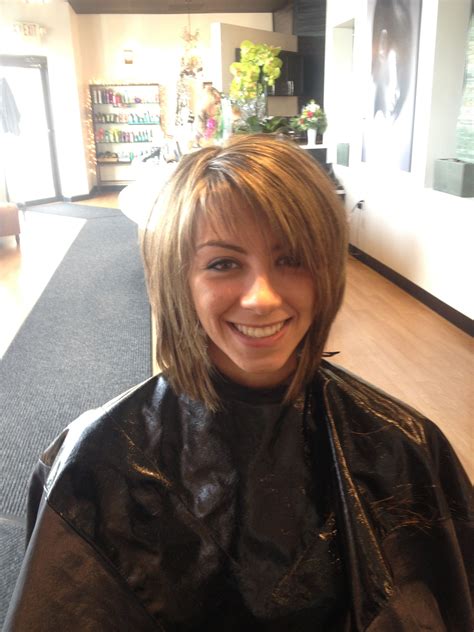 Karen Front After By Debbie Isnt She Gorgeous Long To Short Hair