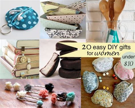 See a recent post on tumblr from @%1$s about diy for women. 20 easy DIY gifts for women under 10 dollars - Great list from @thetraintocrazy | Crafts and Diy ...