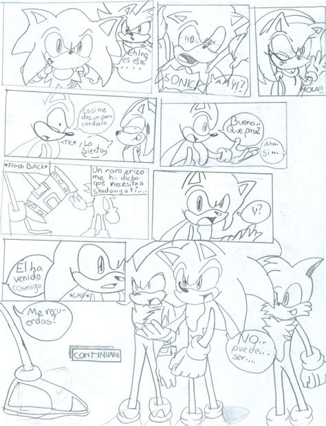 Sonic Y Shadow Comic 3 By Alphasonam On Deviantart