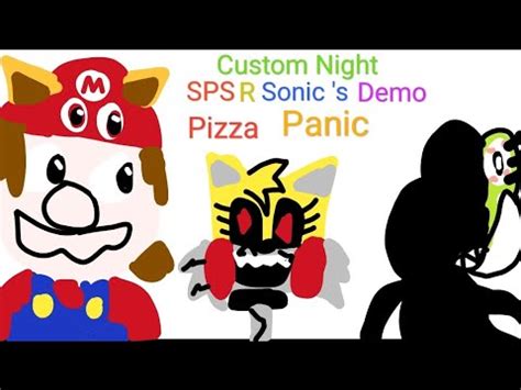 Sps R Sonic S Simulator Pizza Panic Custom Night Demo Youtube