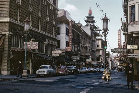 San Francisco Chinatown In The 60s Original Vintage Print 12x8 Etsy