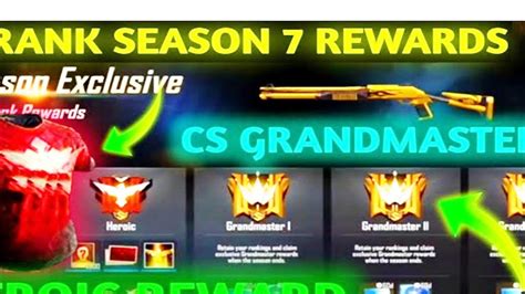 Clash Squad Season 7 Rewards Cs Grandmaster Reward Clash Squad