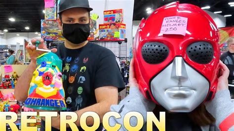 Power Rangers Toy Overload At Epic Retrocon Oaks Pa Youtube
