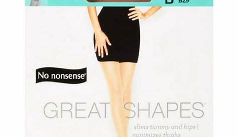 No nonsense - No Nonsense Great Shapes Body Shaping Pantyhose Size B