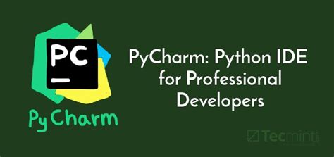 Pycharm Python Ide For Professional Developers Development Linux