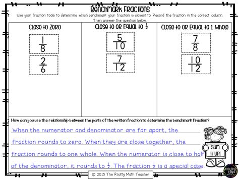 A Worksheet For Adding Fraction To Numbers