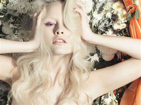 Eccentric Ethereal Editorials Beauty Blonde Hair Makeup Hair Trends