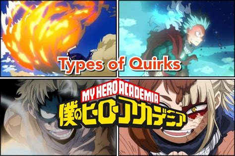Different Types Of Quirks In My Hero Academia Explained Otakusnotes