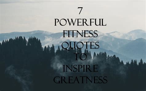 Crimsnmacchiato 7 Powerful Fitness Quotes To Inspire Greatness