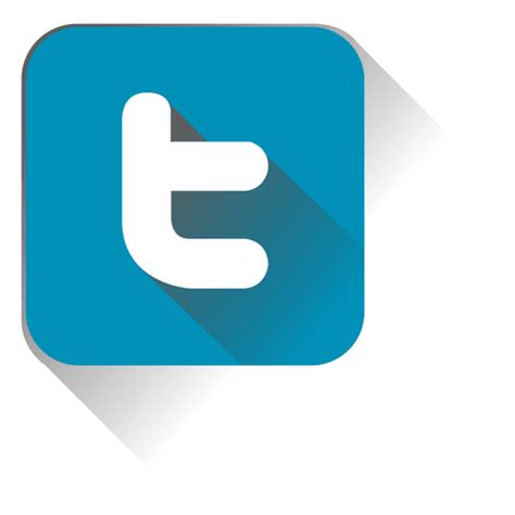 Twitter Squared Icon Transparent Png And Svg Vector File