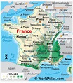 France Map / Geography of France / Map of France - Worldatlas.com