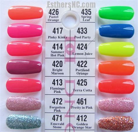 Daisy DND Color Swatches Esther S Nail Corner In 2022 Pretty Gel