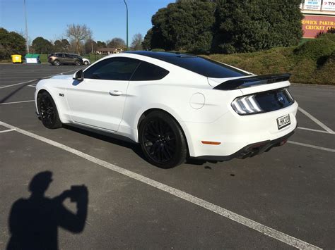 Pp1 Spoiler Painted Black On Oxford White Gt 2015 S550 Mustang Forum