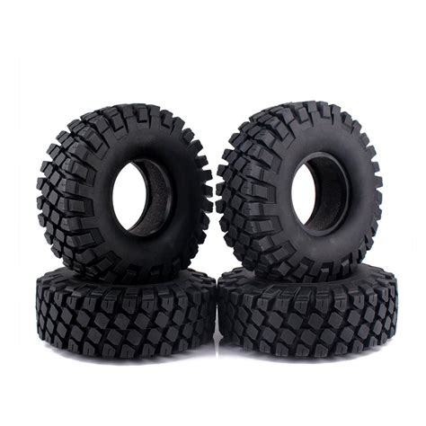 Buy Injora 4pcs 114mm 19 Rubber Rocks Tyreswheel Tires For 110 Rc