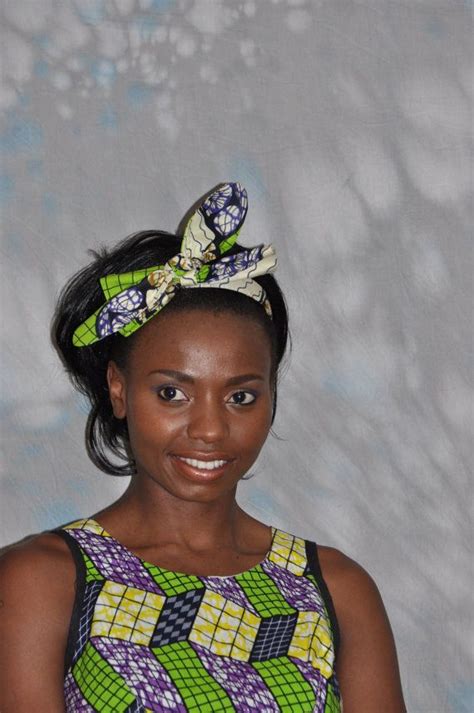 African Print Bow Headband Headpiece Make Me An Offer Etsy African