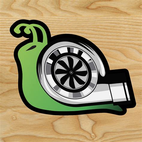 1 Turbo Snail Sticker Car Auto Race Drift Jdm Decal Boost Tuner Euro