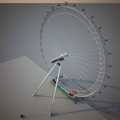 3d London Eye Model