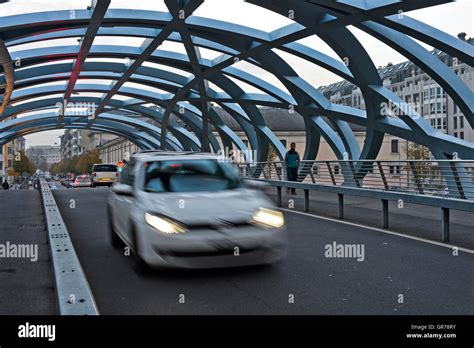 Tube Shaped Spatial Structure Of The Hans Wilsdorf Bridge Geneva