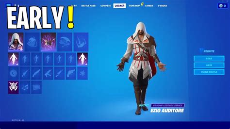 How To Get The Assassin S Creed Skin Ezio Early In Fortnite
