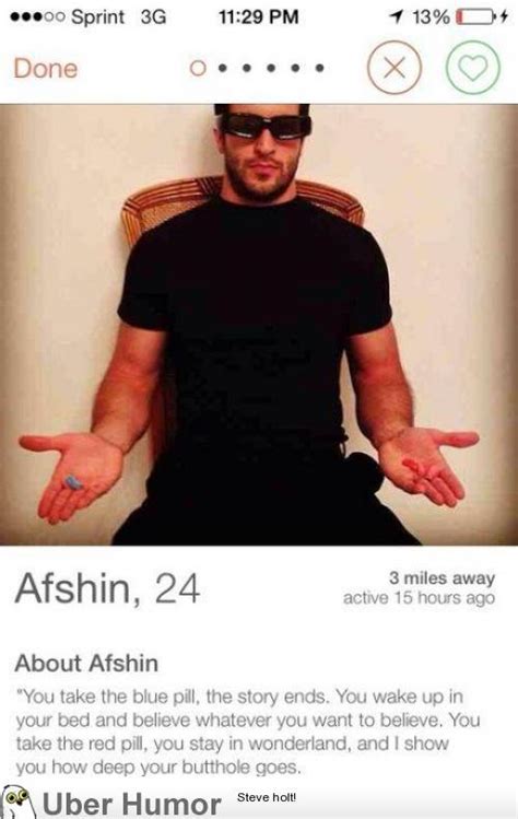 This Guys Tinder Profile Funny Pictures Quotes Pics Photos