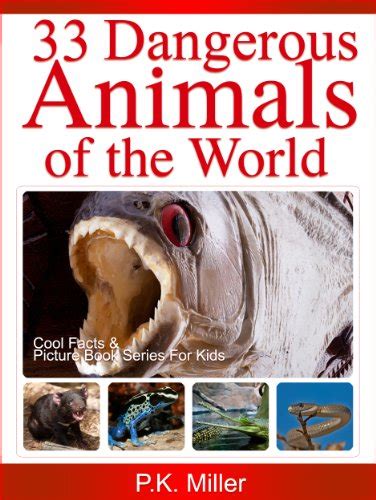 Download 33 Dangerous Animals Of The World Cool Facts And Picture Book
