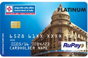 Rupay credit card transaction fee. Central Bank of India RuPay Platinum Credit Card| Best Offers | Dialabank 2020