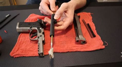 How To Clean A Handgun Properly Pistol Cleaning Process Neckbone Armory