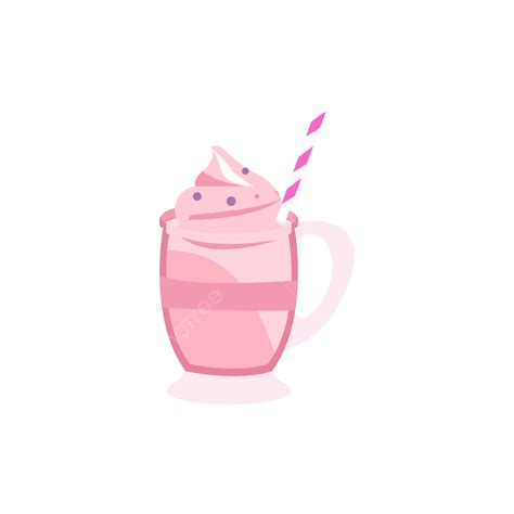 Fresh Strawberry Milk Milk Strawberry Fresh Png And Vector With