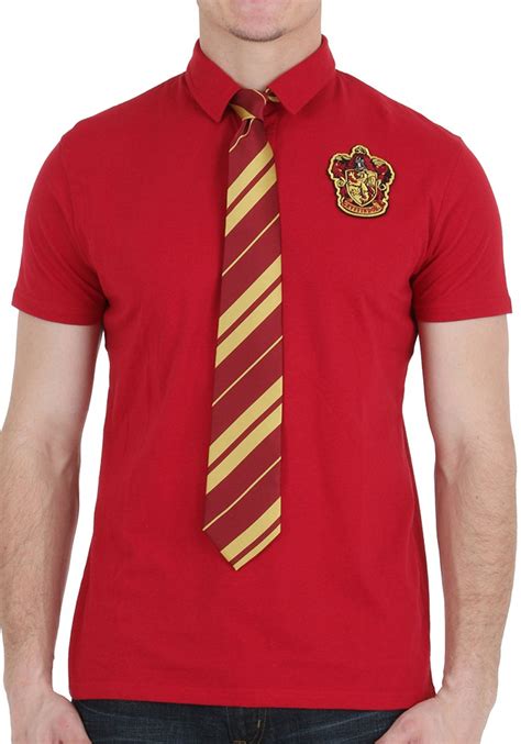 Harry Potter Gryffindor Polo With Tie