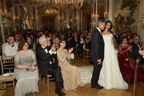 George Clooney Wedding Pictures With Amal Alamuddin Popsugar