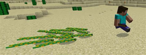 Mine Snakes Add On Minecraft Pe Mods And Addons