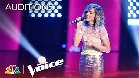 The Voice 2018 Blind Audition Stephanie Skipper Piece By Piece