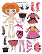 Lalaloopsy Paper Dolls pt 2 | Barbie paper dolls, Vintage paper dolls ...