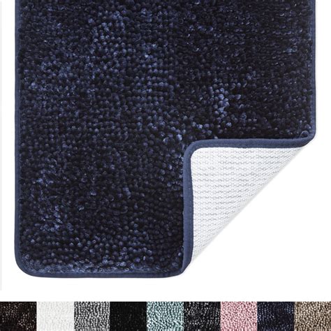 Sohome Spa Step Luxury Chenille Bath Mat 17x24 Super Absorbent And