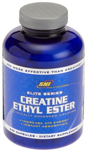 Sni Creatine Ethyl Ester 240 Count Capsules