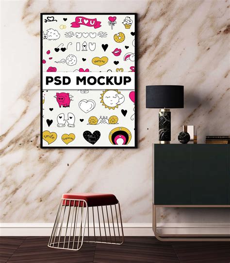 Check Out My Behance Project “free Premium Poster Mockups Psd